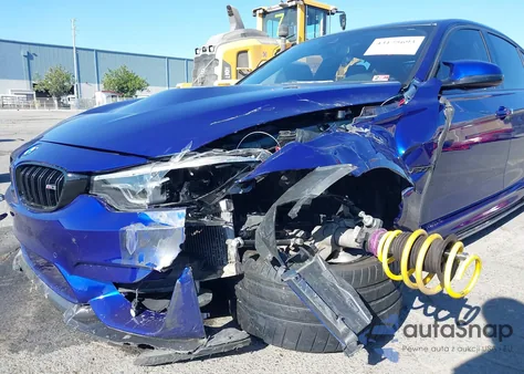 2018 BMW M3 Cs z USA, uszkodzony, nr VIN WBS8M9C59J5L71738